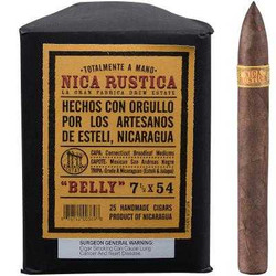 Nica Rustica Belly Cigars 25 Ct. Bundle