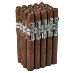 Arganese Maduro Churchill Cigars Pack of 20, a bundle of premium dark Maduro cigars with branded labels.