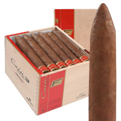 Oliva Cigars Cain by Oliva 'F' Torpedo Habano Cigars 24Ct box, image shows a wooden box of cigars with a close-up of a single torpedo Habano cigar. Oliva Cigars Cain by Oliva 'F' Torpedo Habano Cigars 24Ct box, image shows a wooden box of cigars with a close-up of a single torpedo Habano cigar.