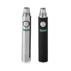 Ooze Vape Battery Twist, sleek handheld electronic vape devices with adjustable wattage, available in 1100, 900, and 650 mAh capacities.