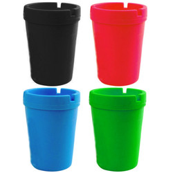 Plastic Bucket Car Ashtray Multi Color Plastic Bucket Car Ashtray Multi Color