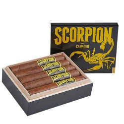 Camacho Scorpion Sun Grown Gordo Cigars 10Ct. Box