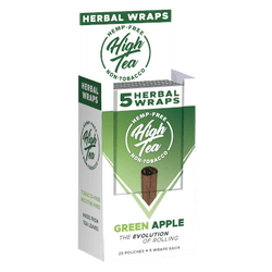 High Tea Wraps Juicy Green Apple 25/5 Ct High Tea Wraps Juicy Green Apple 25/5 Ct