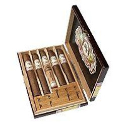 My Father Cigars Don Pepin My Father Cigars Sampler 5Ct, a wooden cigar box containing five premium cigars with detailed banding. My Father Cigars Don Pepin My Father Cigars Sampler 5Ct, a wooden cigar box containing five premium cigars with detailed banding.