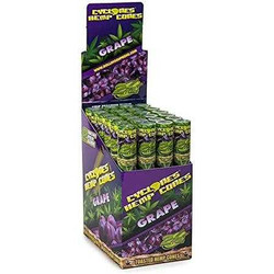 Cyclone Pre-Rolled Hemp Cones Grape 24 Packs of 2