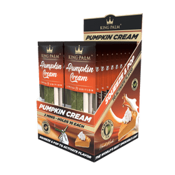 King Palm Wraps Pumpkin Cream Minis 20/2 King Palm Wraps Pumpkin Cream Minis 20/2