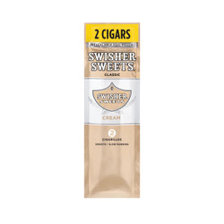 Swisher Sweets Cigarillos Foil Cream 30 Pouches of 2 Swisher Sweets Cigarillos Foil Cream 30 Pouches of 2