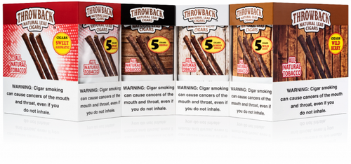 Throwback Cigars 24Ct Display Throwback Cigars 24Ct Display