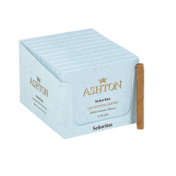 Ashton Cigars Senoritas Connecticut Cigarillos 10/10 Packs Ashton Cigars Senoritas Connecticut Cigarillos 10/10 Packs