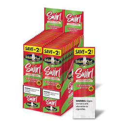 White Owl Cigarillos Swirl Strawberry Kiwi 30 Pouches of 2