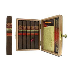 Padron 1926 Series Family Reserve 85 Maduro Cigars 10Ct. Box, image showing a wooden box with ten cigars inside and one cigar placed outside the box. Padron 1926 Series Family Reserve 85 Maduro Cigars 10Ct. Box, image showing a wooden box with ten cigars inside and one cigar placed outside the box.
