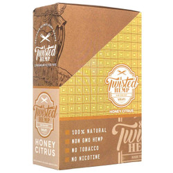 Twisted Hemp Wraps Honey Citrus 15 Pouches of 2