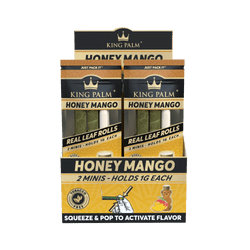 King Palm Wraps Honey Mango Minis 20/2 King Palm Wraps Honey Mango Minis 20/2