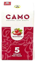 CAMO Natural Leaf Wraps Strawberry 25/5