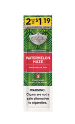 Swisher Sweets Cigarillos Foil Watermelon Haze 30 pouches of 2 Swisher Sweets Cigarillos Foil Watermelon Haze 30 pouches of 2