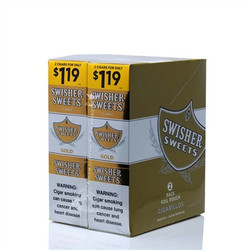 Swisher Sweets Cigarillos Gold Swisher Sweets Cigarillos Gold