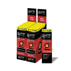 Game Cigarillos Foil Red Ruby 30 Pouches of 2 Game Cigarillos Foil Red Ruby 30 Pouches of 2