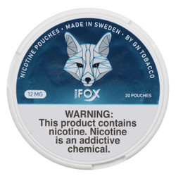 White Fox All White Nicotine Pouches 5Pk/20 12mg