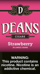 Deans Large Filtered Cigars Strawberry