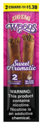 Zig Zag Natural Leaf Woods Cigars Sweet Aromatic 15 Pouches of 2 Zig Zag Natural Leaf Woods Cigars Sweet Aromatic 15 Pouches of 2