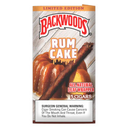 Backwoods Rum Cake Limited Edition Cigars 8/5Ct