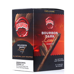 Backwoods Bourbon Dark Leaf Reserve Limited Edition Cigars 8/5Ct