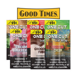 Good Times One Cut Natural Leaf Wraps 20ct