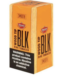 Swisher Sweets BLK Wood Tip Cigarillos Smooth Single 25Ct. Box