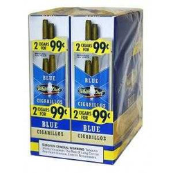 White Owl Cigarillos Blue 30 Pouches of 2