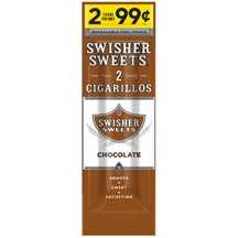 Swisher Sweets Cigarillos Foil Chocolate 30 Pouches of 2
