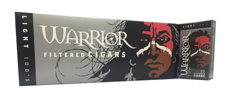 Warrior Filtered Cigars Light 100's Warrior Filtered Cigars Light 100's