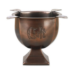 Stinky Cigar Ashtray Bronze 4 Stirrup Cults Logo Stinky Cigar Ashtray Bronze 4 Stirrup Cults Logo