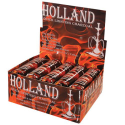 Holland Quick Lighting Hookah Charcoal Holland Quick Lighting Hookah Charcoal