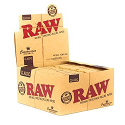 RAW Classic Coonoisseur King Size Slim with Tips RAW Classic Coonoisseur King Size Slim with Tips