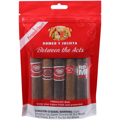 Romeo Y Julieta Freshloc Bag 5 Ct. Cigar Sampler Pack