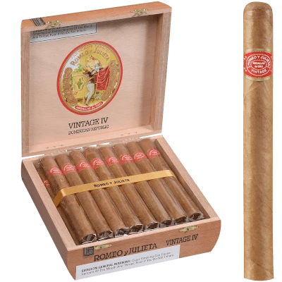 Romeo Y Julieta Vintage #4 Natural Churchill 25 Ct. Box 7.00X48