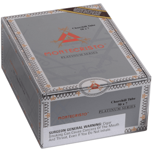 Montecristo Platinum Cigars Churchill Tube 15 Ct. Box 7.00X50 Montecristo Platinum Cigars Churchill Tube 15 Ct. Box 7.00X50