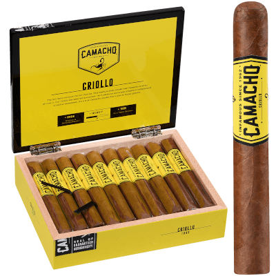 Camacho Criollo Cigar Toro 20 Ct. Box 6"X50