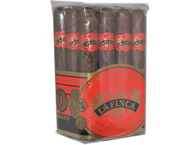 La Finca Cigars Joya 20 Ct. Bundle 6.00X50, image of a pack containing 20 cigars with a red and gold label and a transparent wrapper showing the cigars inside.