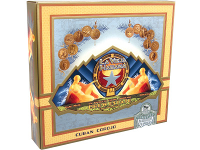 La Vieja Habana Cigars Gordito Rico Corojo 16 Ct. Box 6.00X60