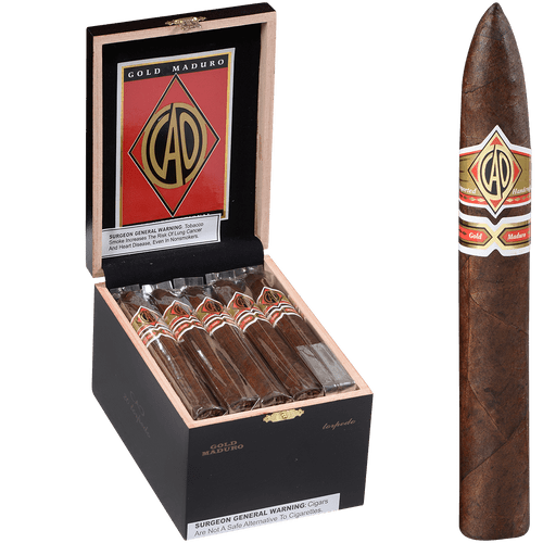 CAO Cigars Gold Label Maduro Torpedo 20 Ct. Box 6.25X52