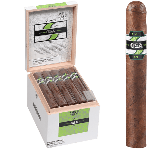 CAO Cigars Osa Sol Lot 58 25 Ct. Box 6.50X58
