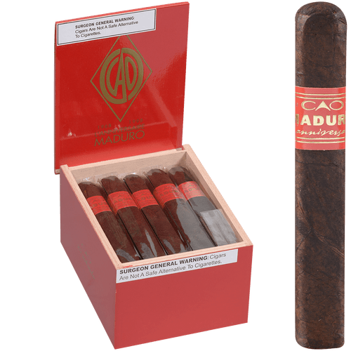 CAO Cigars L'Anniversaire Maduro Robusto 20 Ct. Box 5.00X50