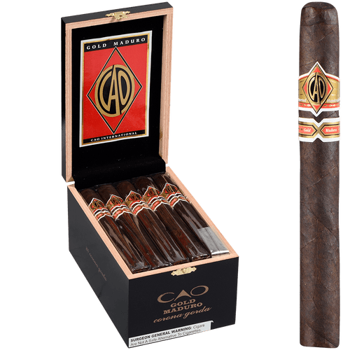 CAO Cigars Gold Label Maduro Corona Gorda 20 Ct. Box 6.50X50