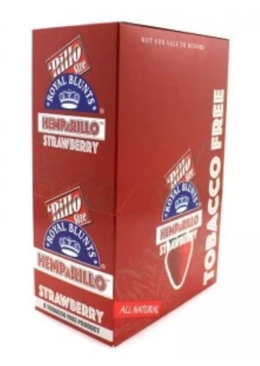 Royal Blunts Hemparillo Hemp Wraps Strawberry
