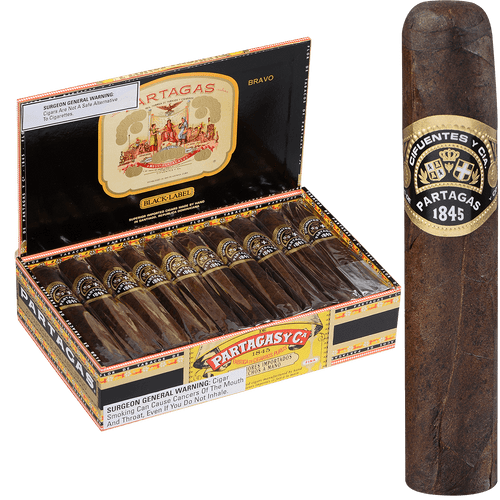 Partagas Cigars Black Label Bravo 20 Ct. Box 4.50X54