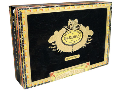 Partagas Cigars Black Label Piramide 20 Ct. Box 6.00X60