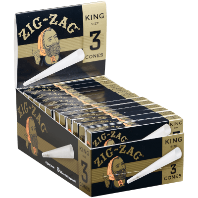 Zig Zag Cone King Size Papers 24 Ct. Box