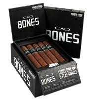 CAO Bones Gigante Cigars 20Ct. Box, open box showing rows of cigars inside