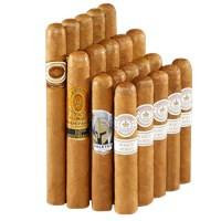 Altadis Connecticut Mega-Sampler Cigars 20Ct, assortment of cigars with various band designs in a row.